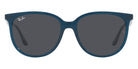 Ray-Ban® RB4378F RB4378F 669487 54 - Opal Blue with Dark Gray lenses Sunglasses
