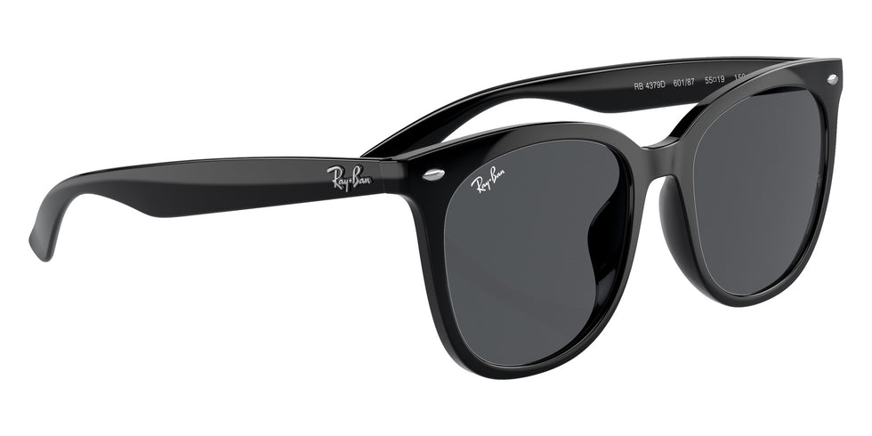 Ray-Ban® RB4379D RB4379D 601/87 55 Sunglasses - Black