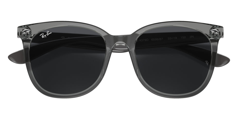 Ray-Ban® RB4379D RB4379D 659987 55 Sunglasses - Gray
