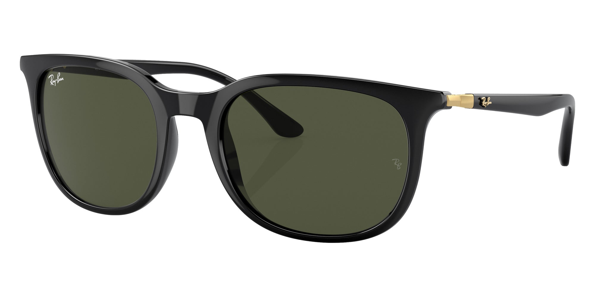Ray-Ban® RB4386 RB4386 601/31 54 Sunglasses - Gold