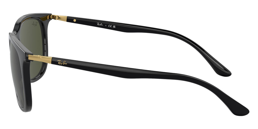 Ray-Ban® RB4386 RB4386 601/31 54 Sunglasses - Gold