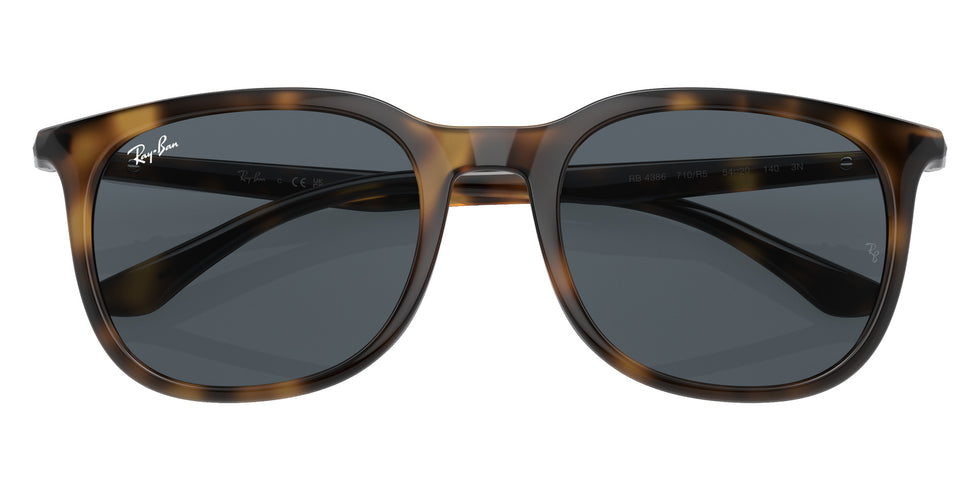 Ray-Ban® RB4386 RB4386 710/R5 54 Sunglasses - Gunmetal