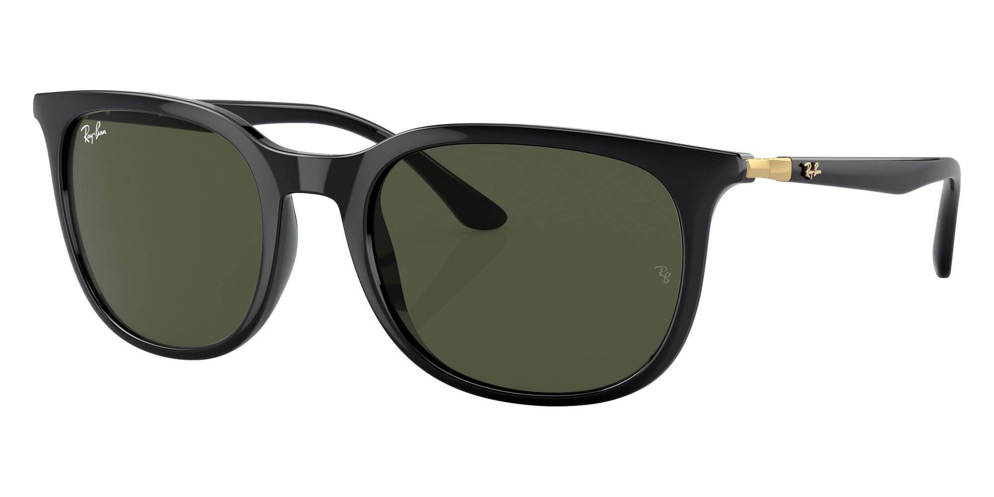 Ray-Ban® RB4386F RB4386F 601/31 55 Sunglasses - Gold