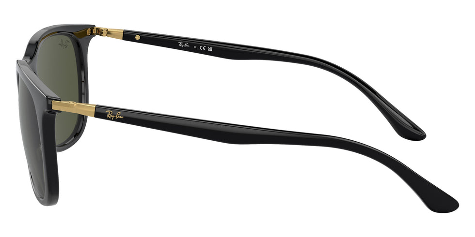 Ray-Ban® RB4386F RB4386F 601/31 55 Sunglasses - Gold