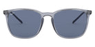 Ray-Ban® RB4387 RB4387 639980 56 - Transparent Blue with Dark Blue lenses Sunglasses