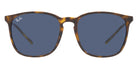 Ray-Ban® RB4387 RB4387 710/80 56 - Havana with Dark Blue lenses Sunglasses