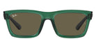 Ray-Ban® Warren RB4396 RB4396 668073 57 - Transparent Dark Blue with Dark Brown lenses Sunglasses