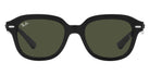 Ray-Ban® Erik RB4398F RB4398F 901/31 53 - Black with Green lenses Sunglasses