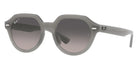 Ray-Ban® Gina RB4399 RB4399 6429M3 53 - Opal Gray with Gray Polarized lenses Sunglasses