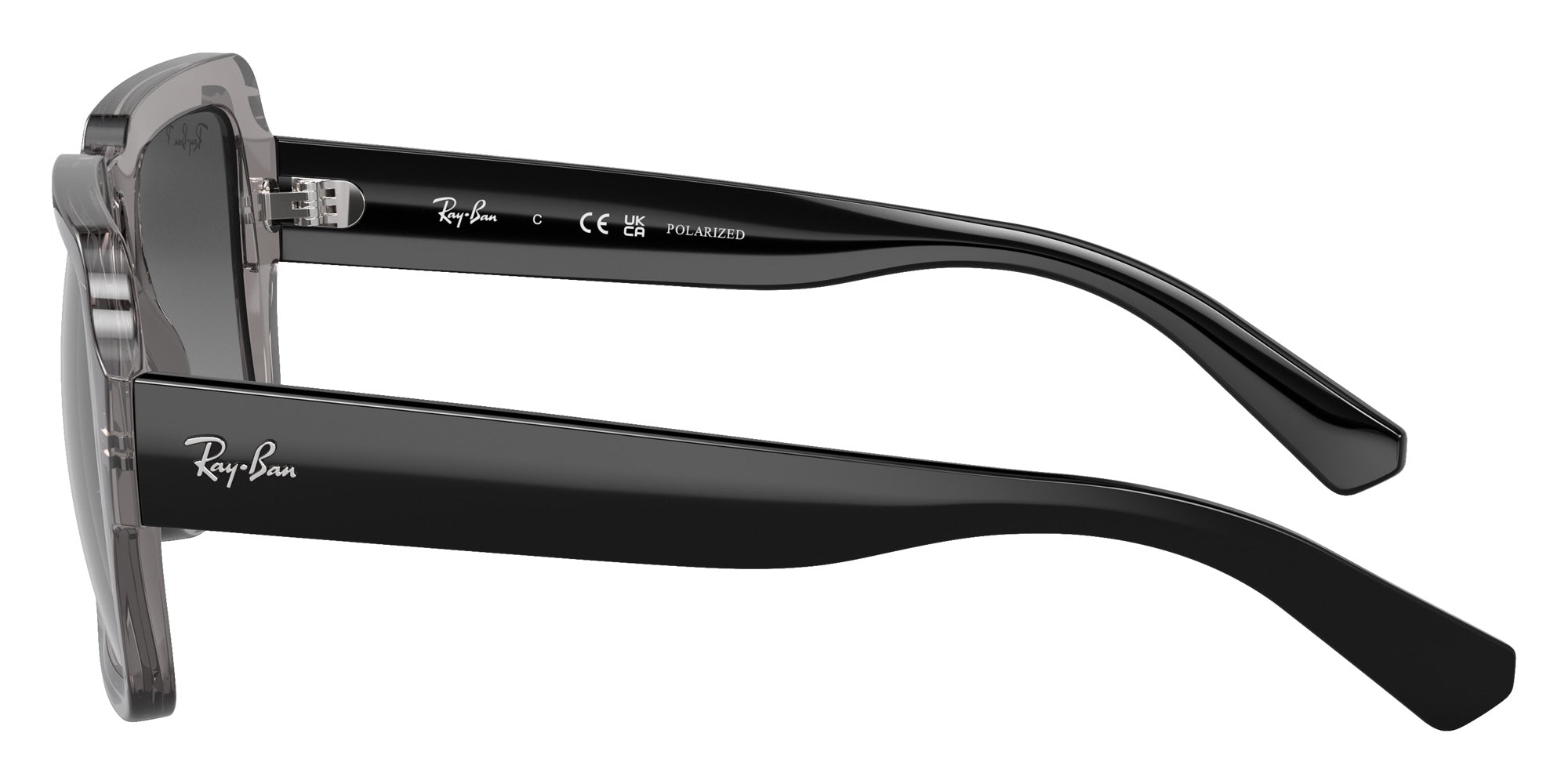 Ray-Ban® RB4408 RB4408 672582 54 Sunglasses - Black