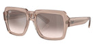 Ray-Ban® RB4408 RB4408 67278Z 54 Sunglasses - Transparent Light Brown