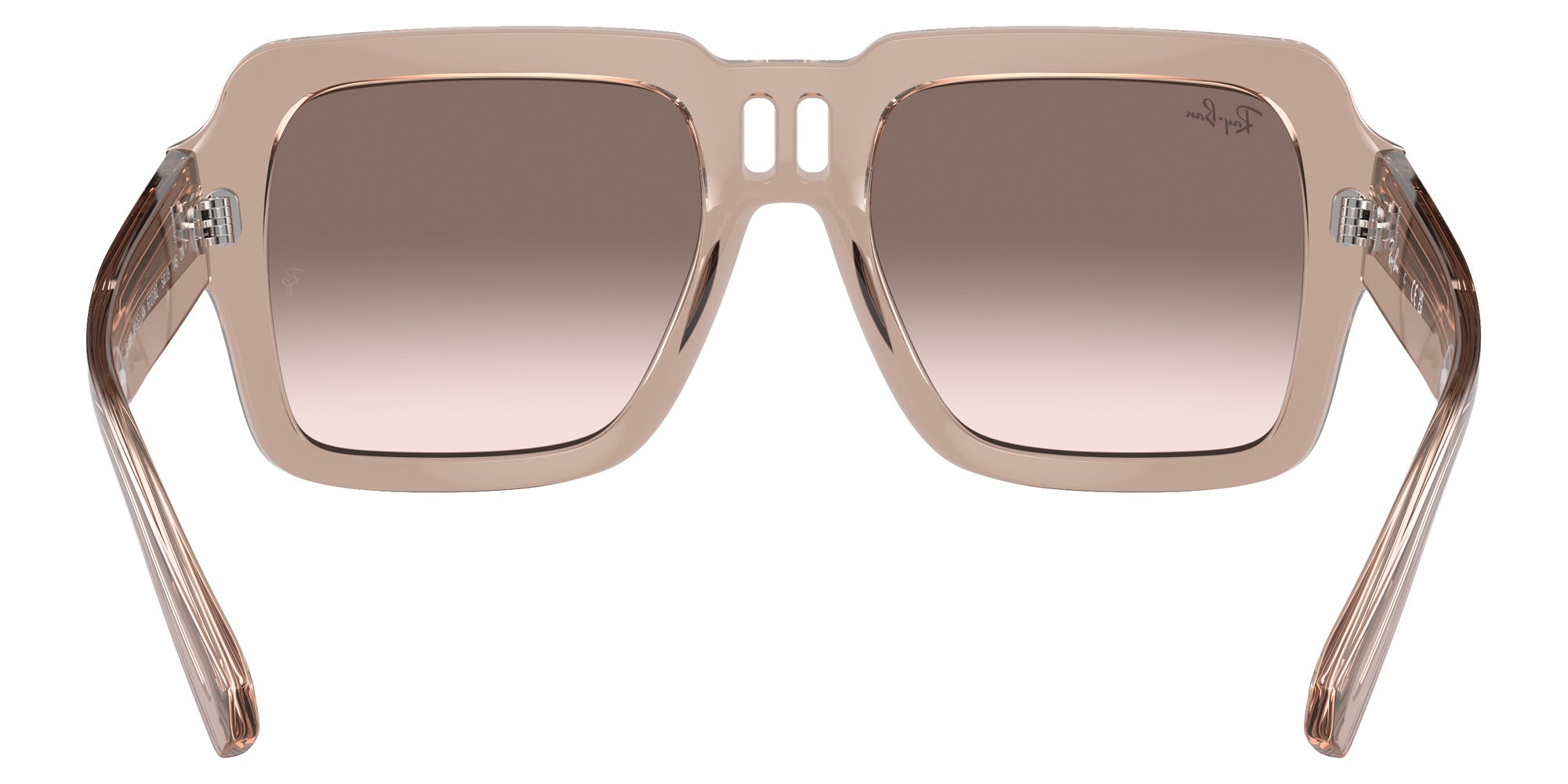 Ray-Ban® RB4408 RB4408 67278Z 54 Sunglasses - Transparent Light Brown