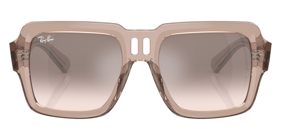 Ray-Ban® RB4408 RB4408 67278Z 54 Sunglasses - Transparent Light Brown