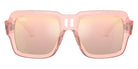 Ray-Ban® RB4408 RB4408 67286X 54 Sunglasses - Transparent Pink