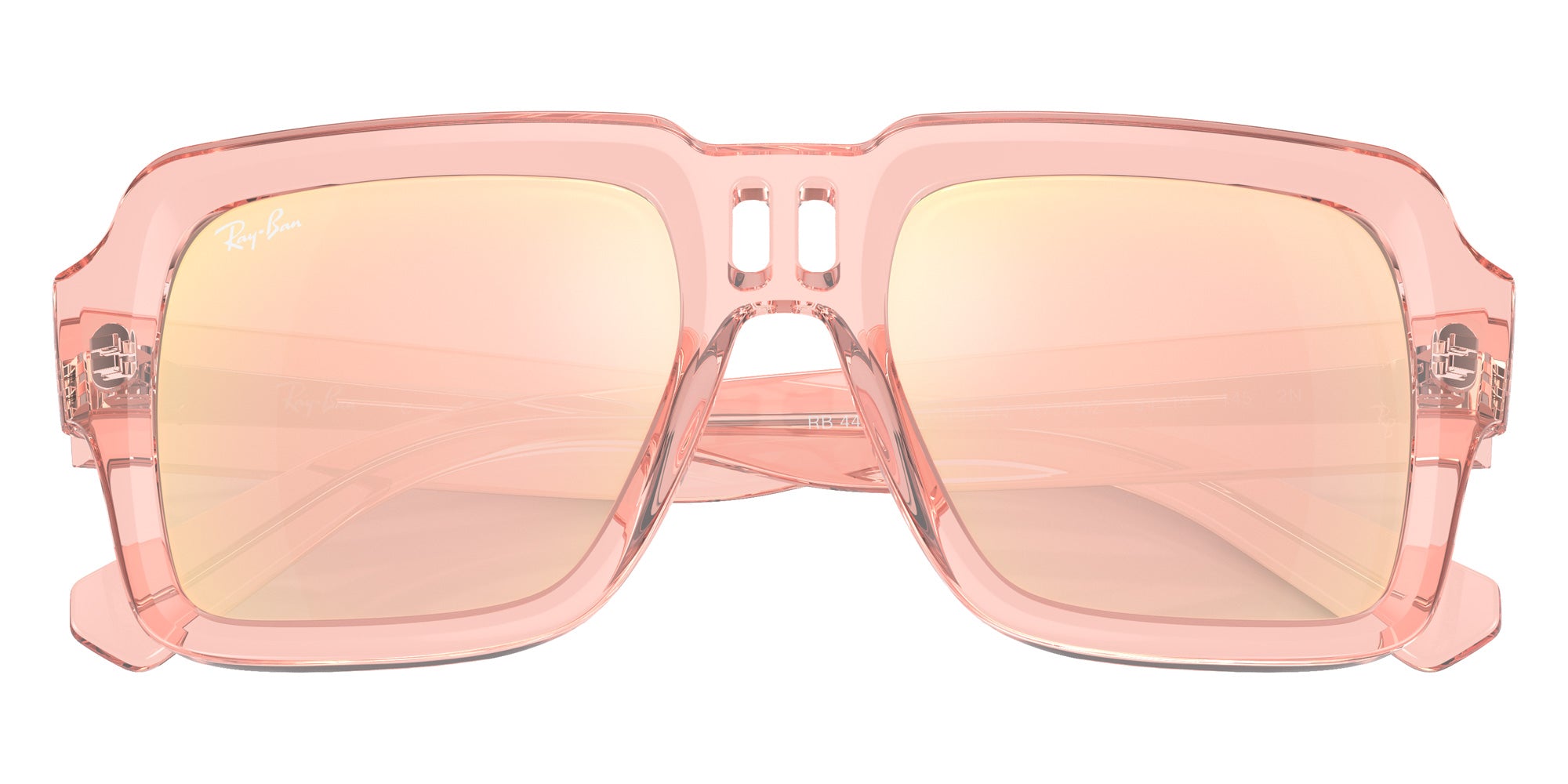 Ray-Ban® RB4408 RB4408 67286X 54 Sunglasses - Transparent Pink