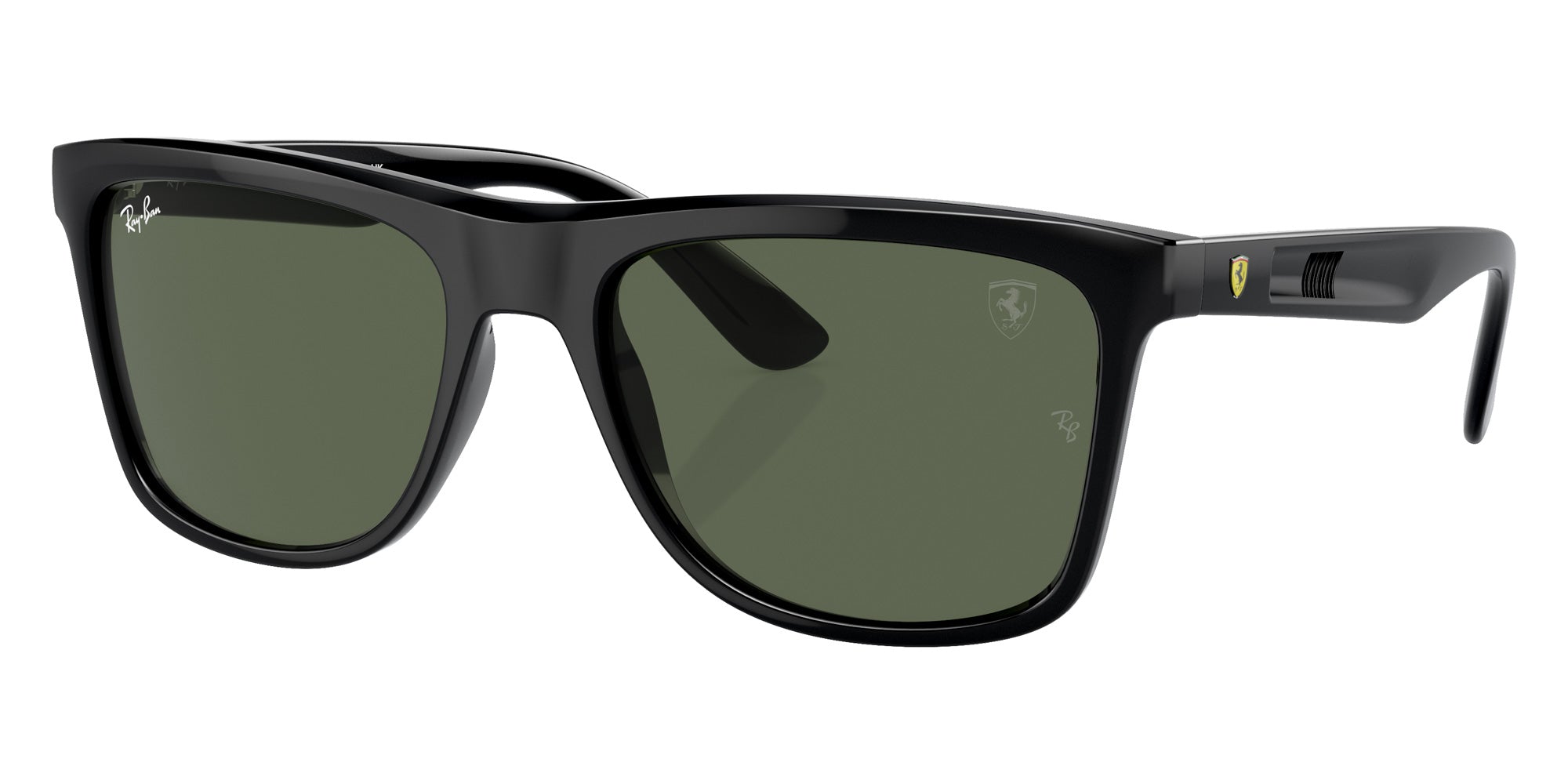 Ray-Ban® RB4413M RB4413M F68371 57 Sunglasses - Black