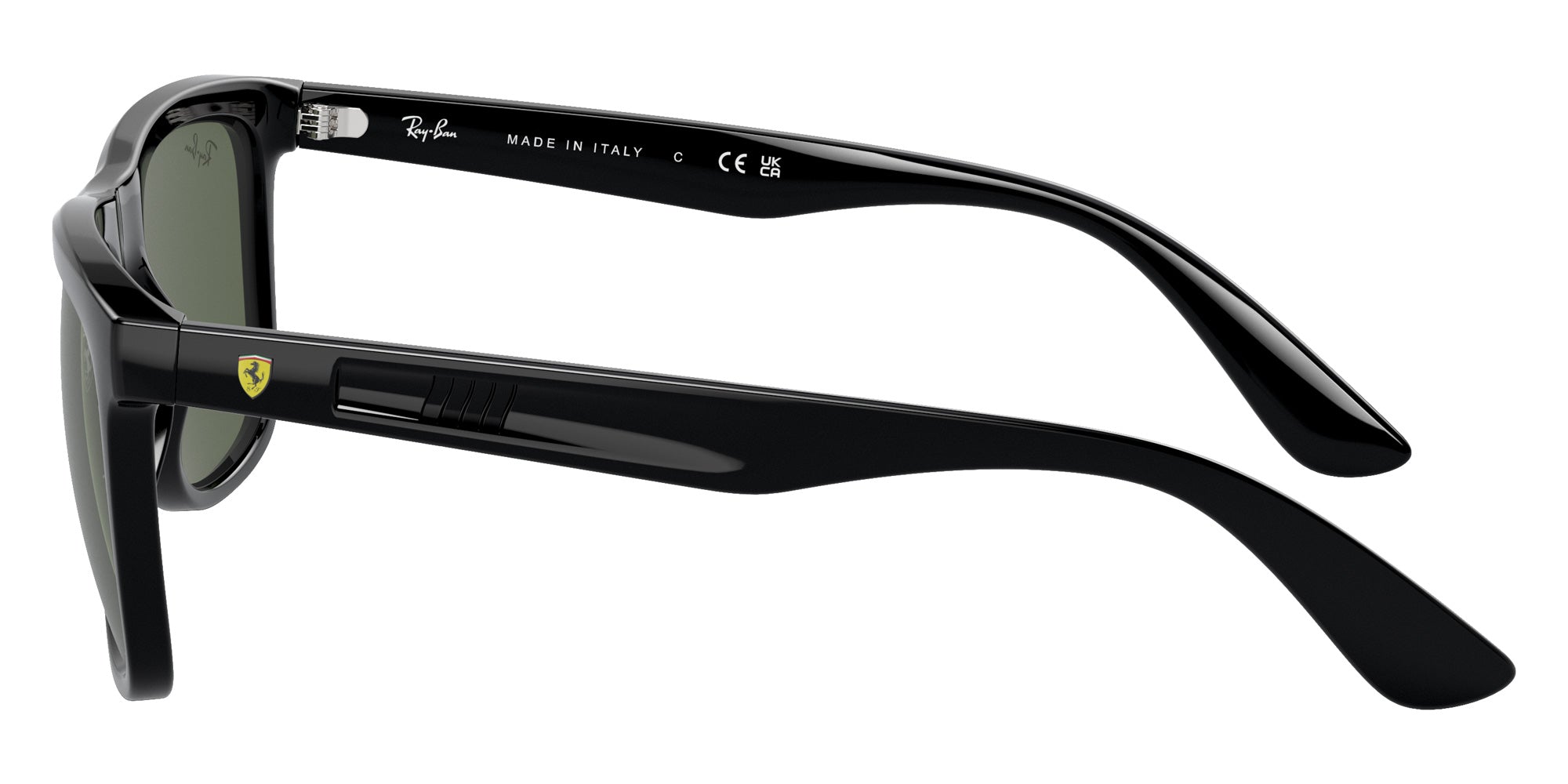 Ray-Ban® RB4413M RB4413M F68371 57 Sunglasses - Black