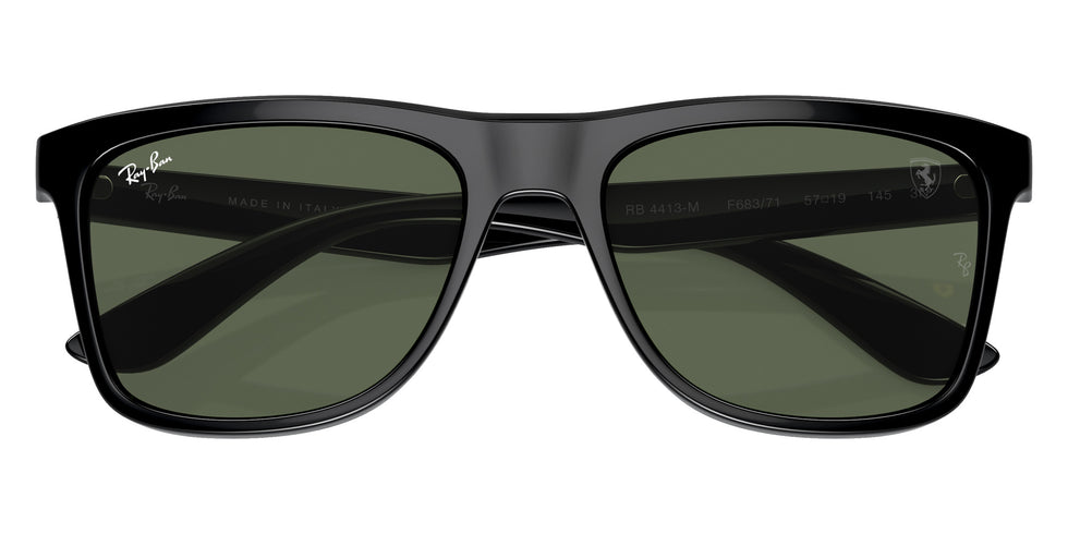 Ray-Ban® RB4413M RB4413M F68371 57 Sunglasses - Black