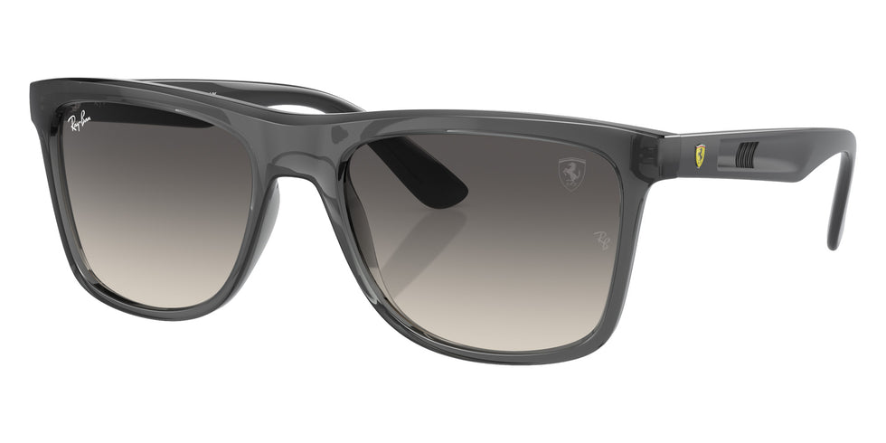 Ray-Ban® RB4413M RB4413M F69111 57 Sunglasses - Transparent Gray