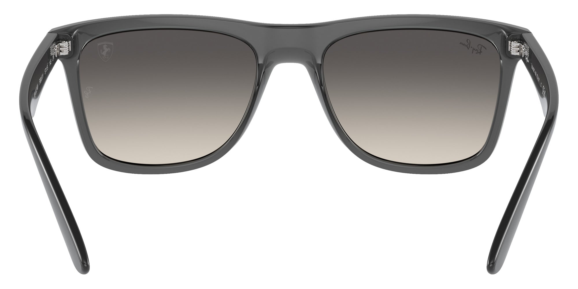 Ray-Ban® RB4413M RB4413M F69111 57 Sunglasses - Transparent Gray