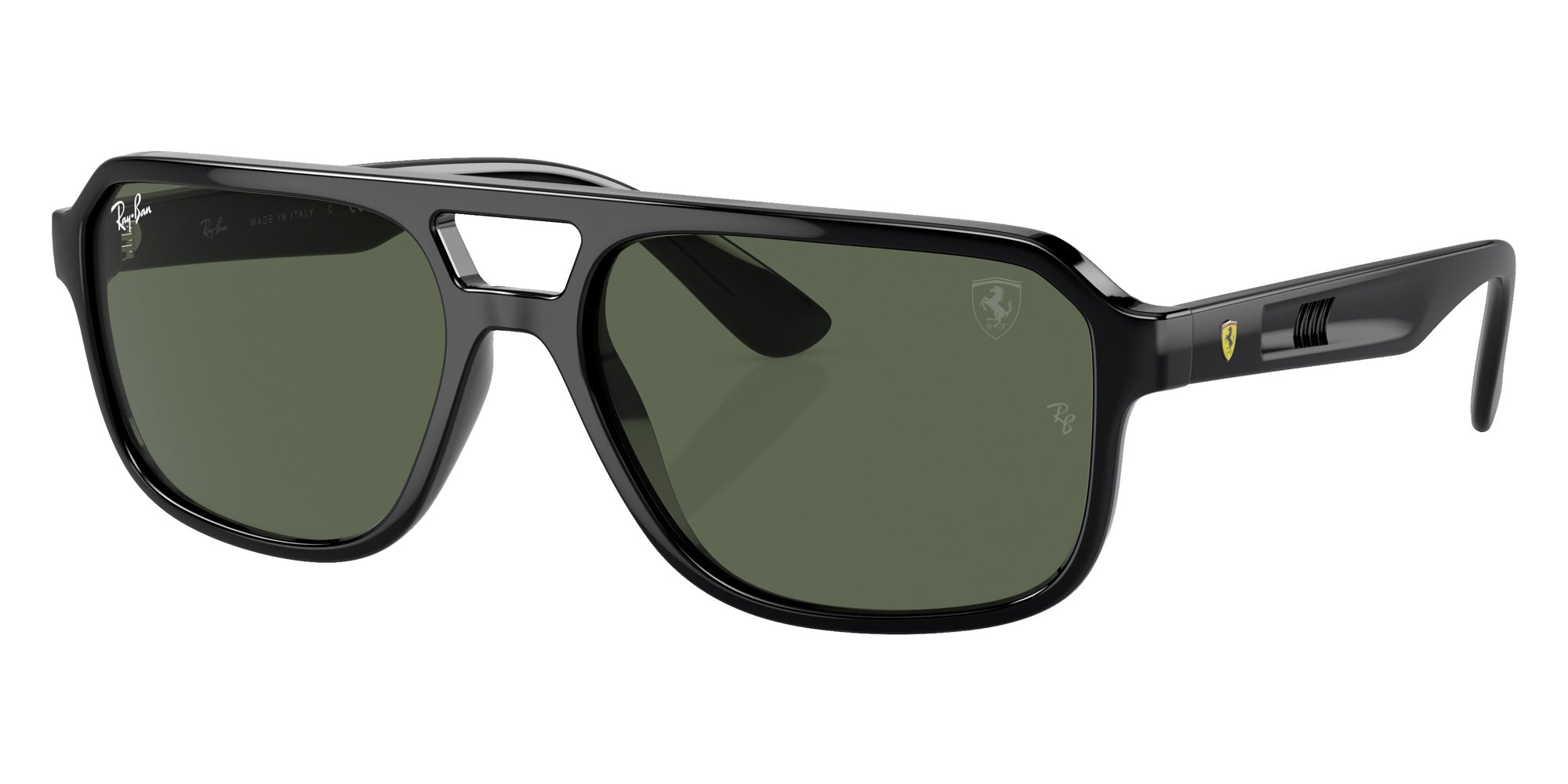 Ray-Ban® RB4414M RB4414M F68371 58 Sunglasses - Black