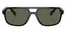 Ray-Ban® RB4414M RB4414M F68371 58 Sunglasses - Black