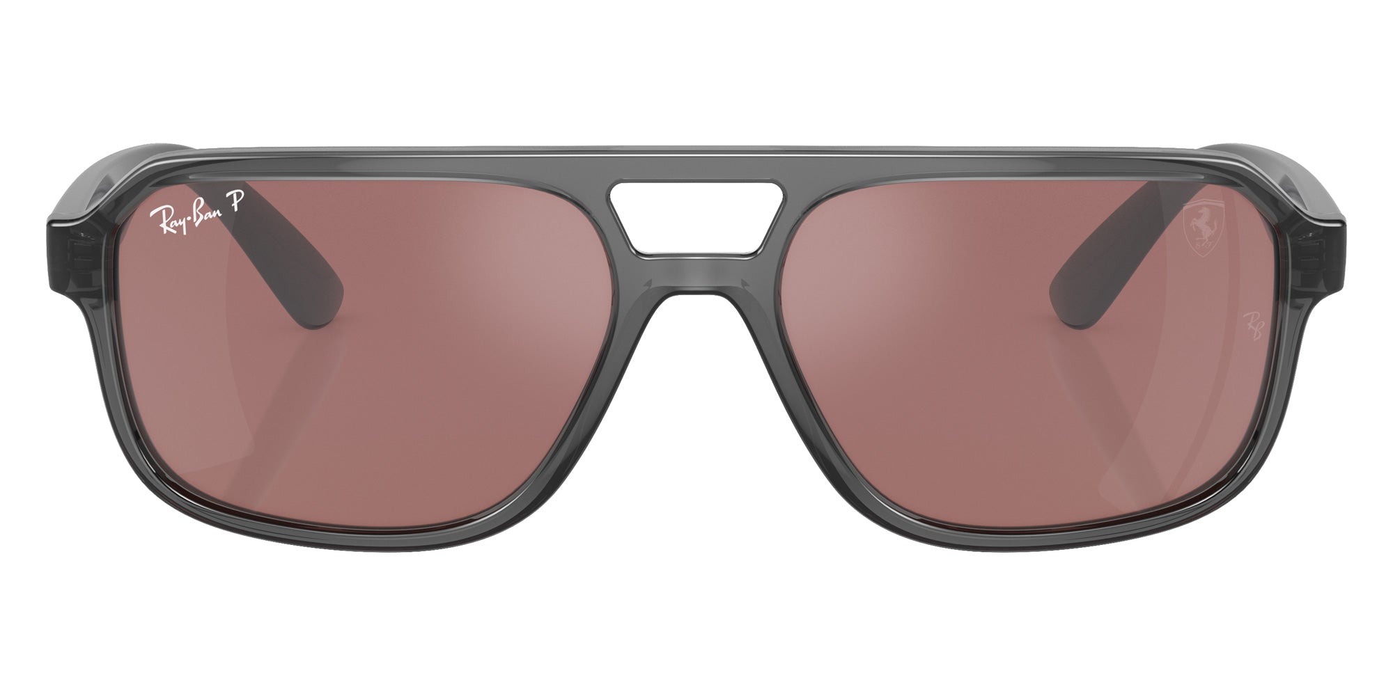 Ray-Ban® RB4414M RB4414M F691H2 58 Sunglasses - Transparent Gray
