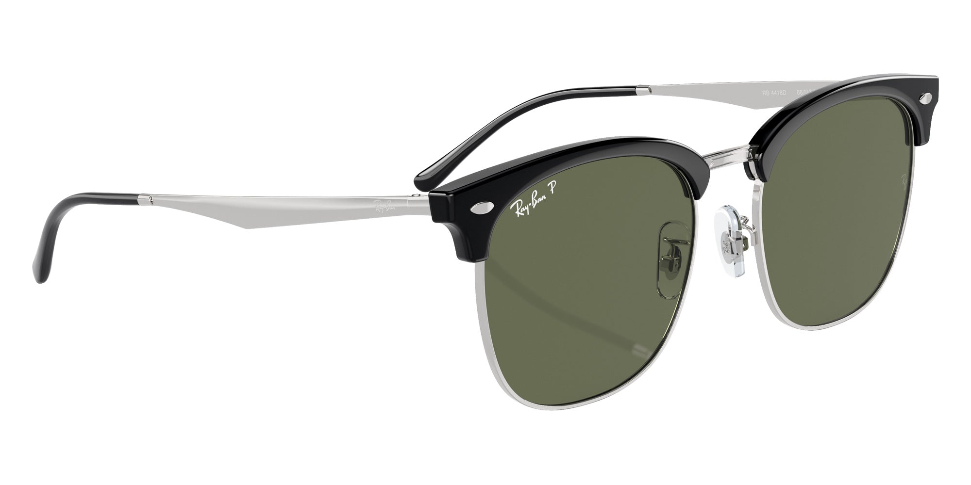 Ray-Ban® RB4418D RB4418D 66709A 56 Sunglasses - Silver