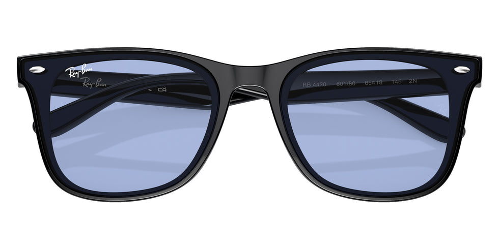 Ray-Ban® RB4420 RB4420 601/80 65 Sunglasses - Black