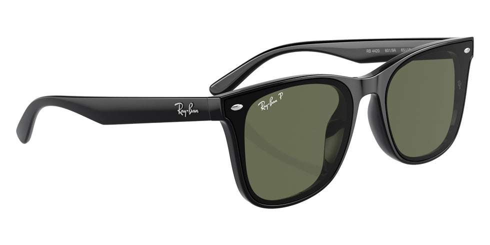 Ray-Ban® RB4420 RB4420 601/9A 65 Sunglasses - Black
