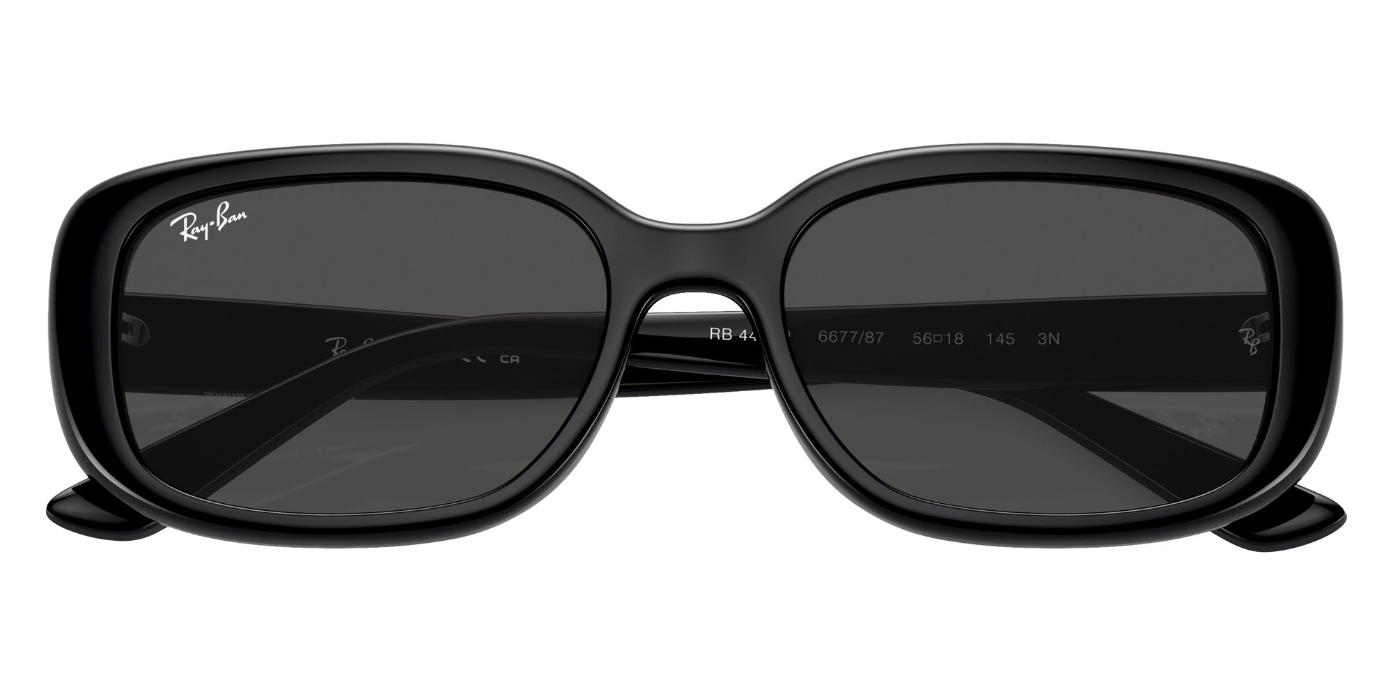 Ray-Ban® RB4421D RB4421D 667787 56 Sunglasses - Black