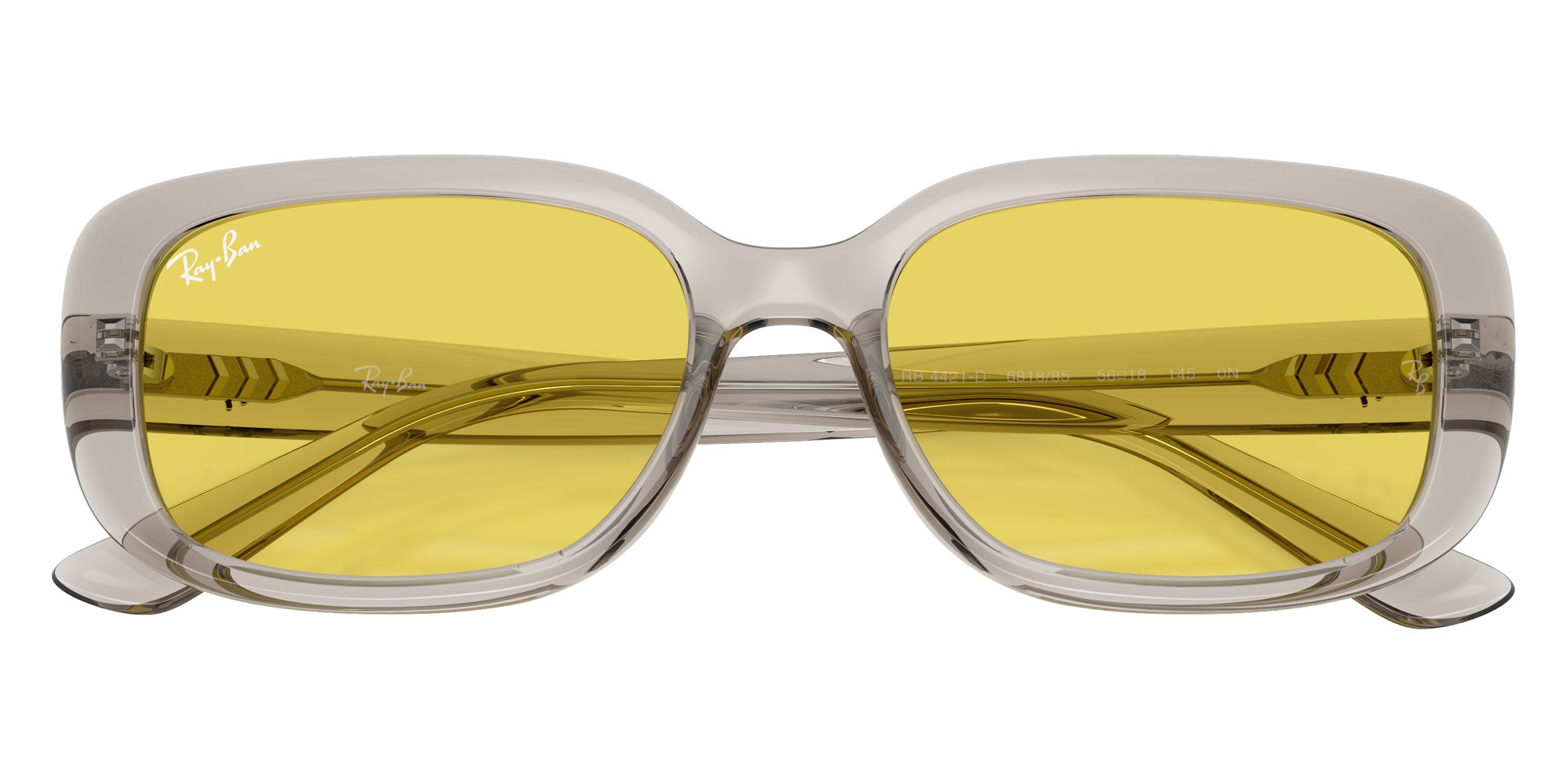 Ray-Ban® RB4421D RB4421D 681885 56 Sunglasses - Transparent Light Beige