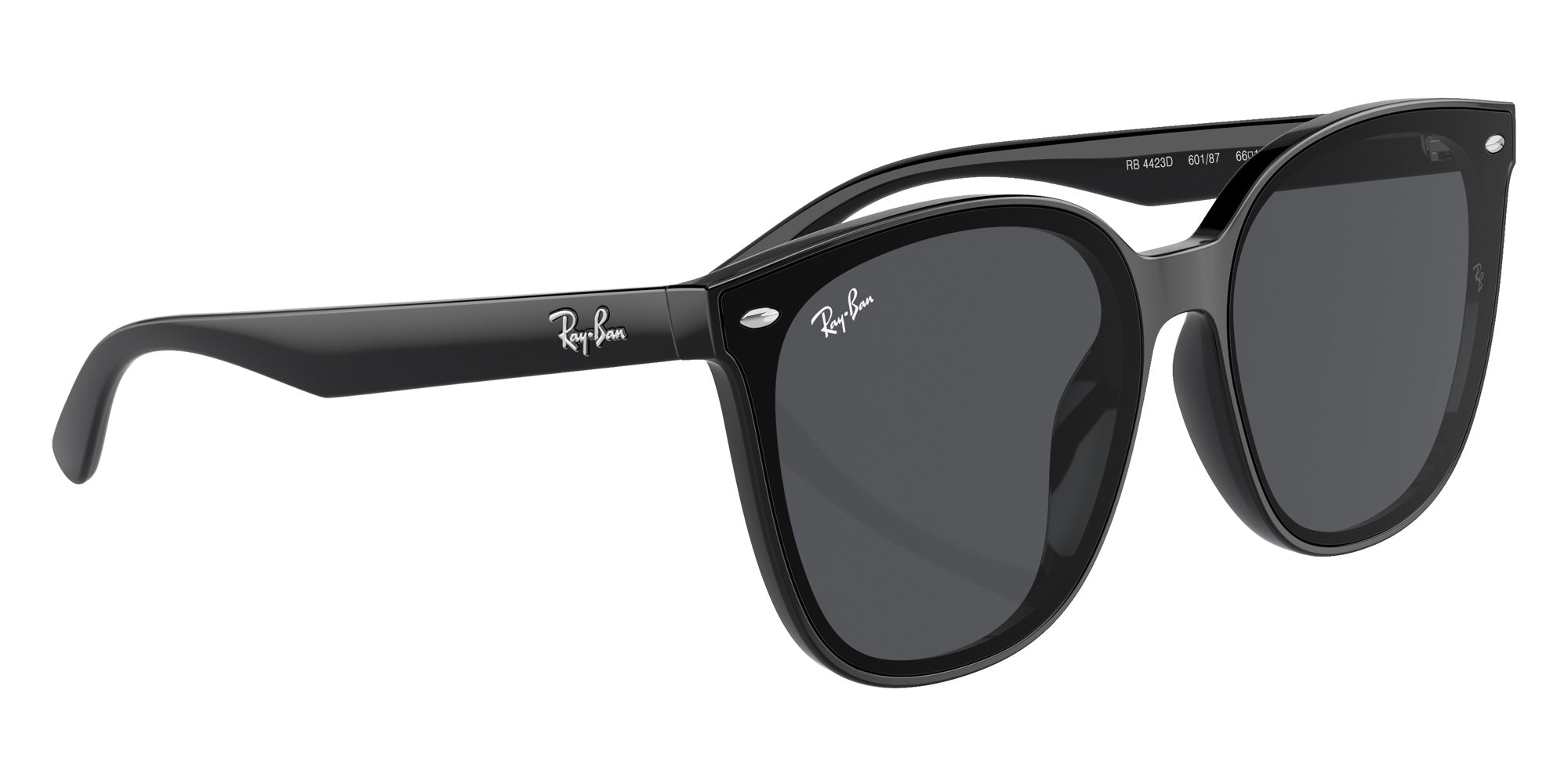 Ray-Ban® RB4423D RB4423D 601/87 66 Sunglasses - Black