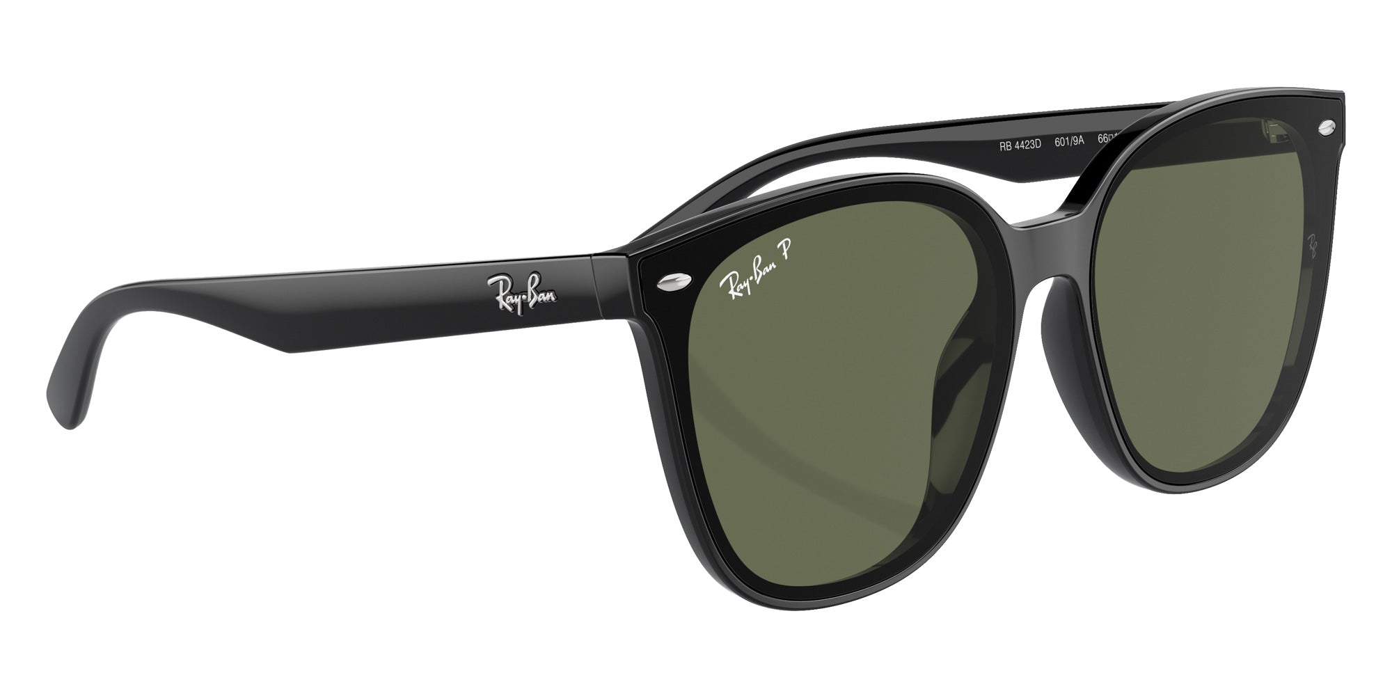 Ray-Ban® RB4423D RB4423D 601/9A 66 Sunglasses - Black