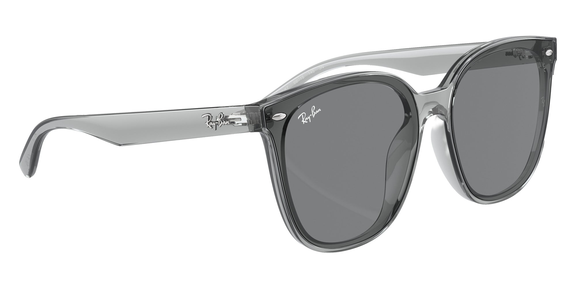 Ray-Ban® RB4423D RB4423D 645087 66 Sunglasses - Transparent Gray