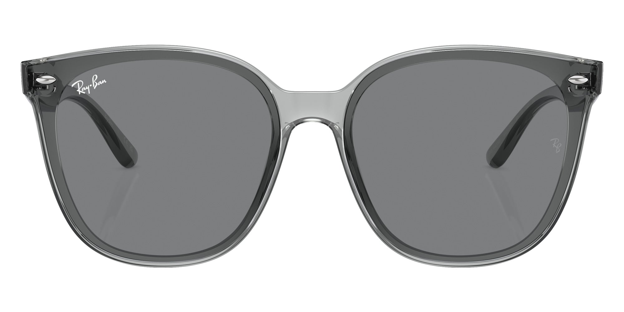 Ray-Ban® RB4423D RB4423D 645087 66 Sunglasses - Transparent Gray