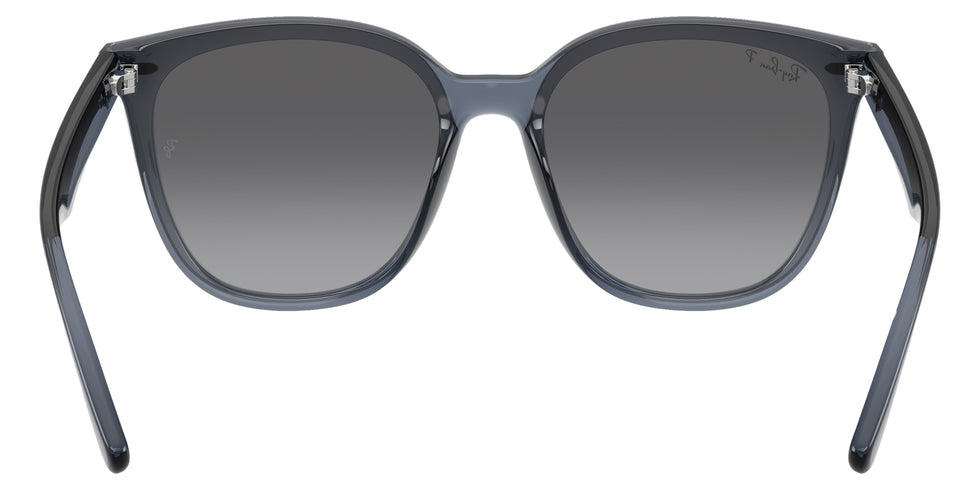 Ray-Ban® RB4423D RB4423D 6592T3 66 Sunglasses - Dark Transparent Blue