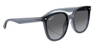 Ray-Ban® RB4423D RB4423D 6592T3 66 Sunglasses - Dark Transparent Blue