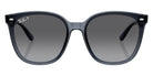 Ray-Ban® RB4423D RB4423D 6592T3 66 Sunglasses - Dark Transparent Blue