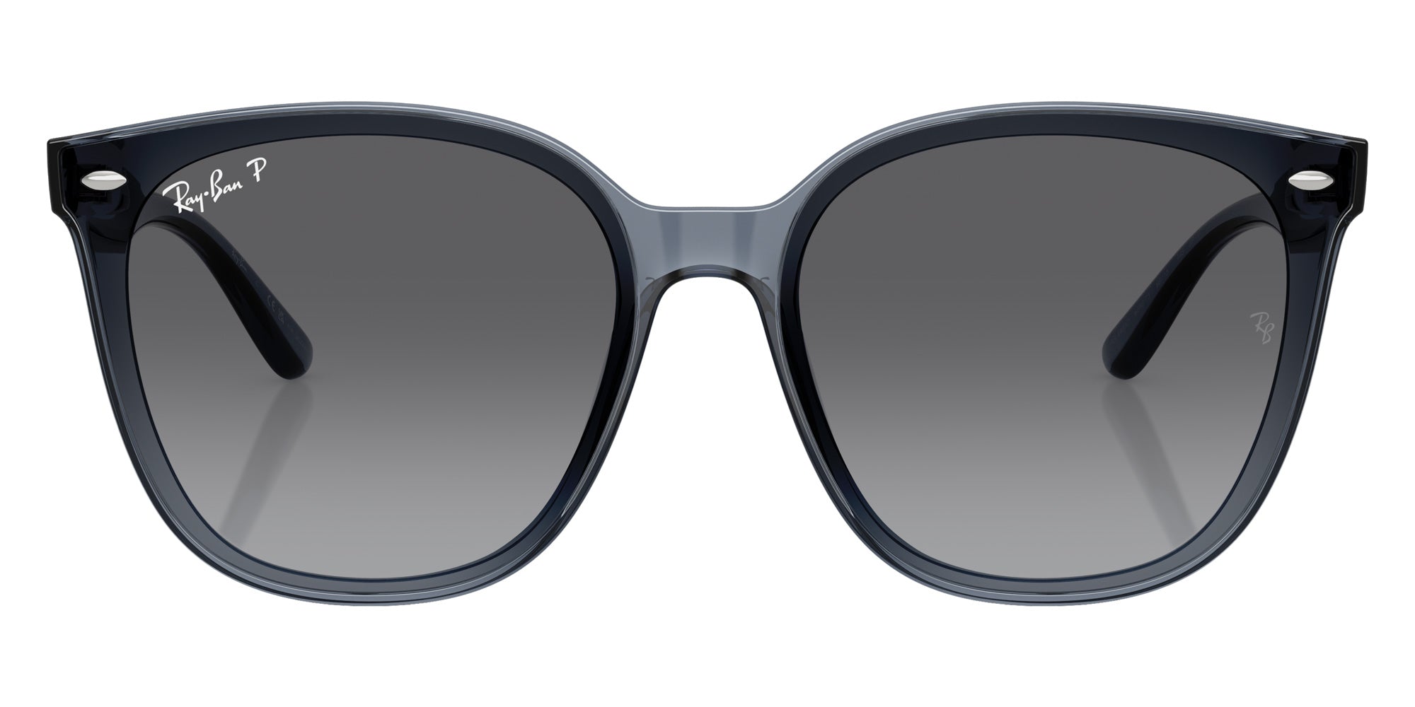 Ray-Ban® RB4423D RB4423D 6592T3 66 Sunglasses - Dark Transparent Blue