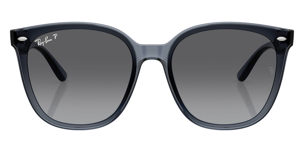 Ray-Ban® RB4423D RB4423D 6592T3 66 Sunglasses - Dark Transparent Blue