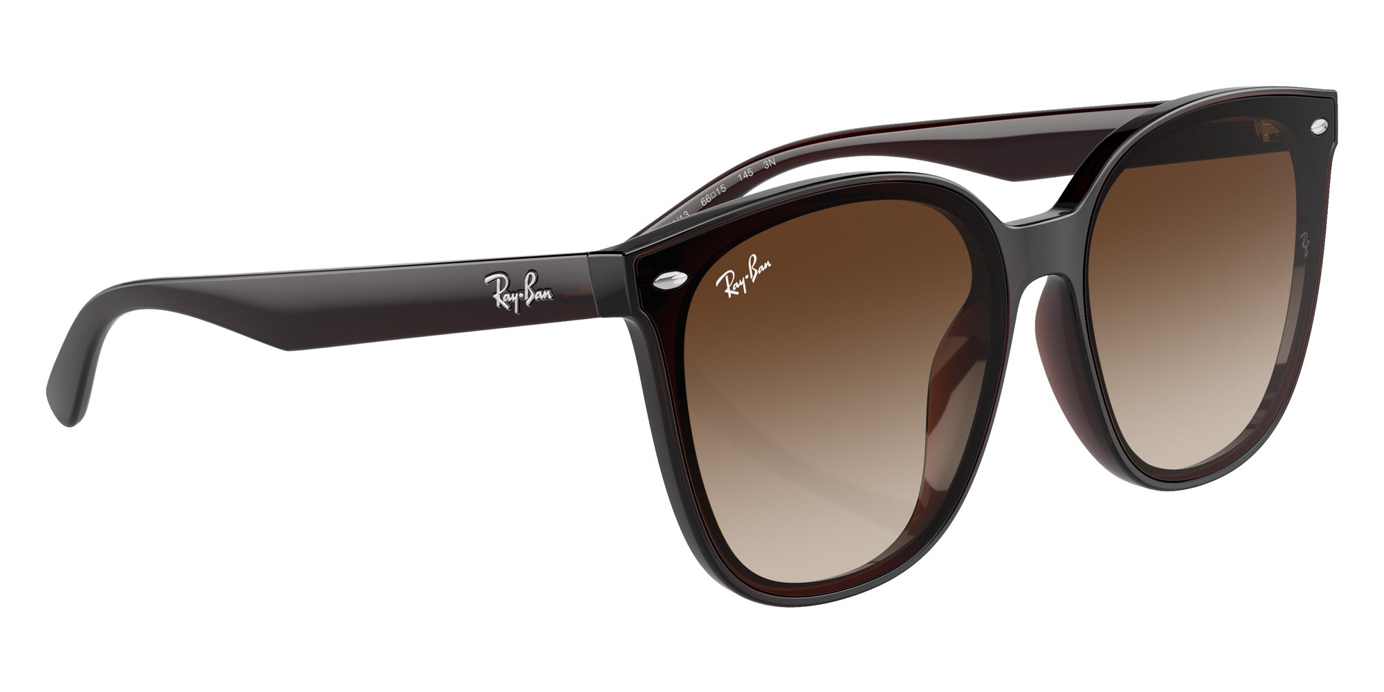 Ray-Ban® RB4423D RB4423D 714/13 66 Sunglasses - Transparent Brown