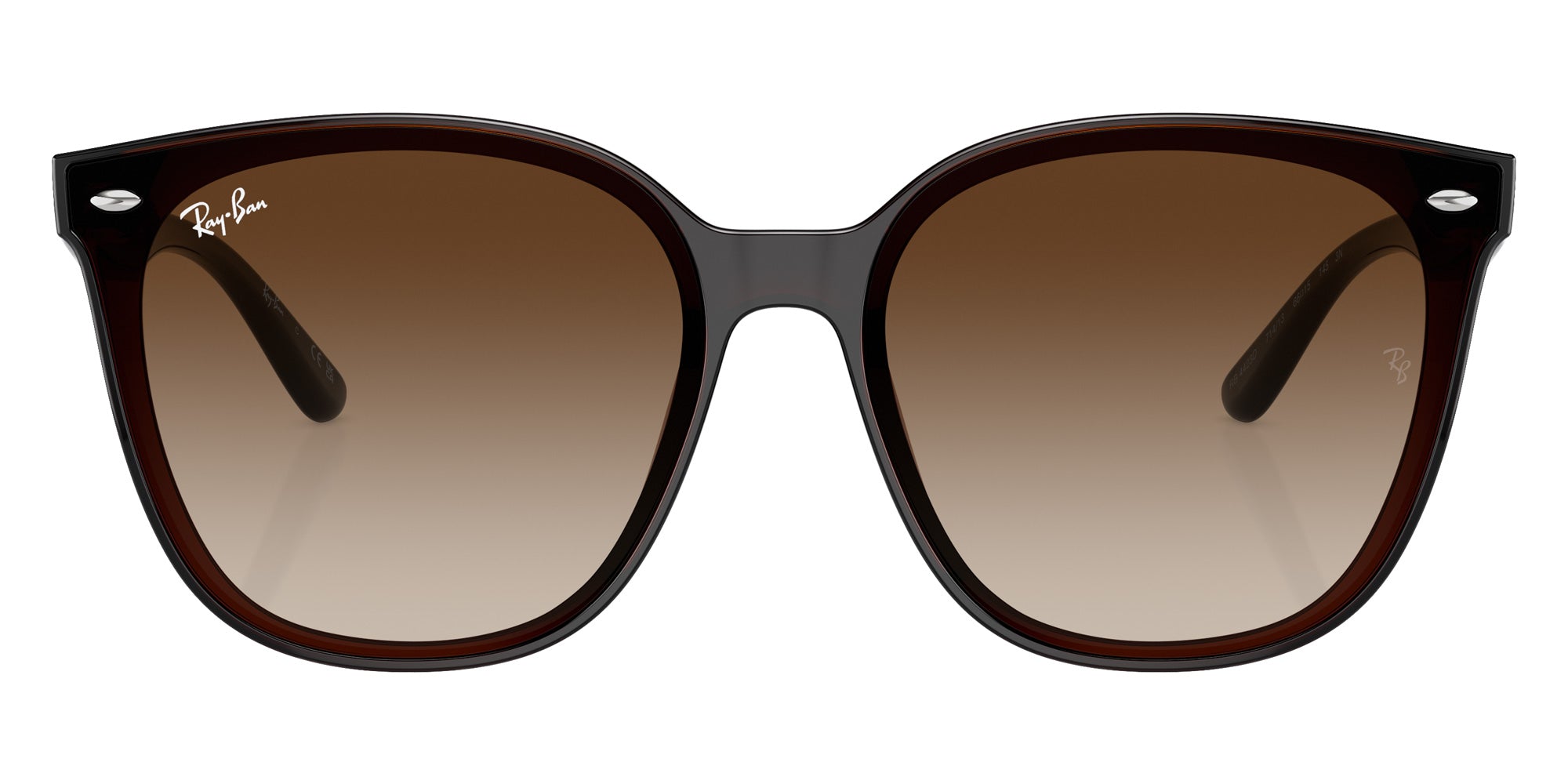 Ray-Ban® RB4423D RB4423D 714/13 66 Sunglasses - Transparent Brown