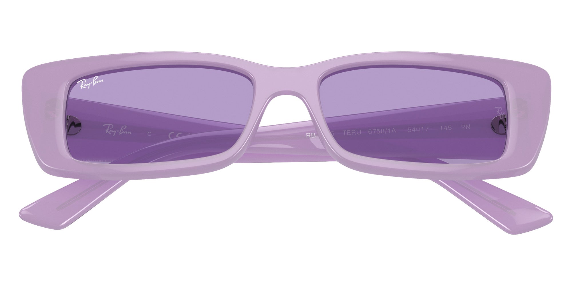 Ray-Ban® RB4425 RB4425 67581A 54 Sunglasses - Lilac