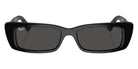 Ray-Ban® RB4425F RB4425F 667787 54 Sunglasses - Black