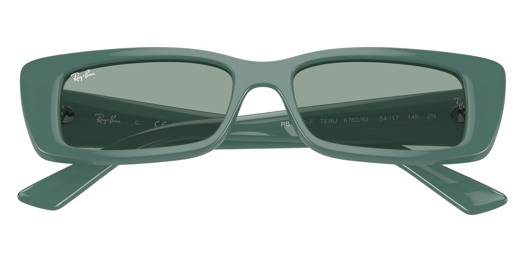 Ray-Ban® RB4425F RB4425F 676282 54 Sunglasses - Algae Green