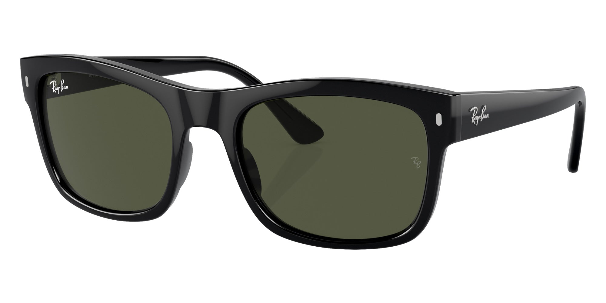 Ray-Ban® RB4428F RB4428F 601/31 56 Sunglasses - Black