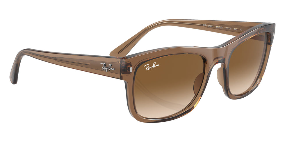 Ray-Ban® RB4428F RB4428F 664051 56 Sunglasses - Transparent Light Brown