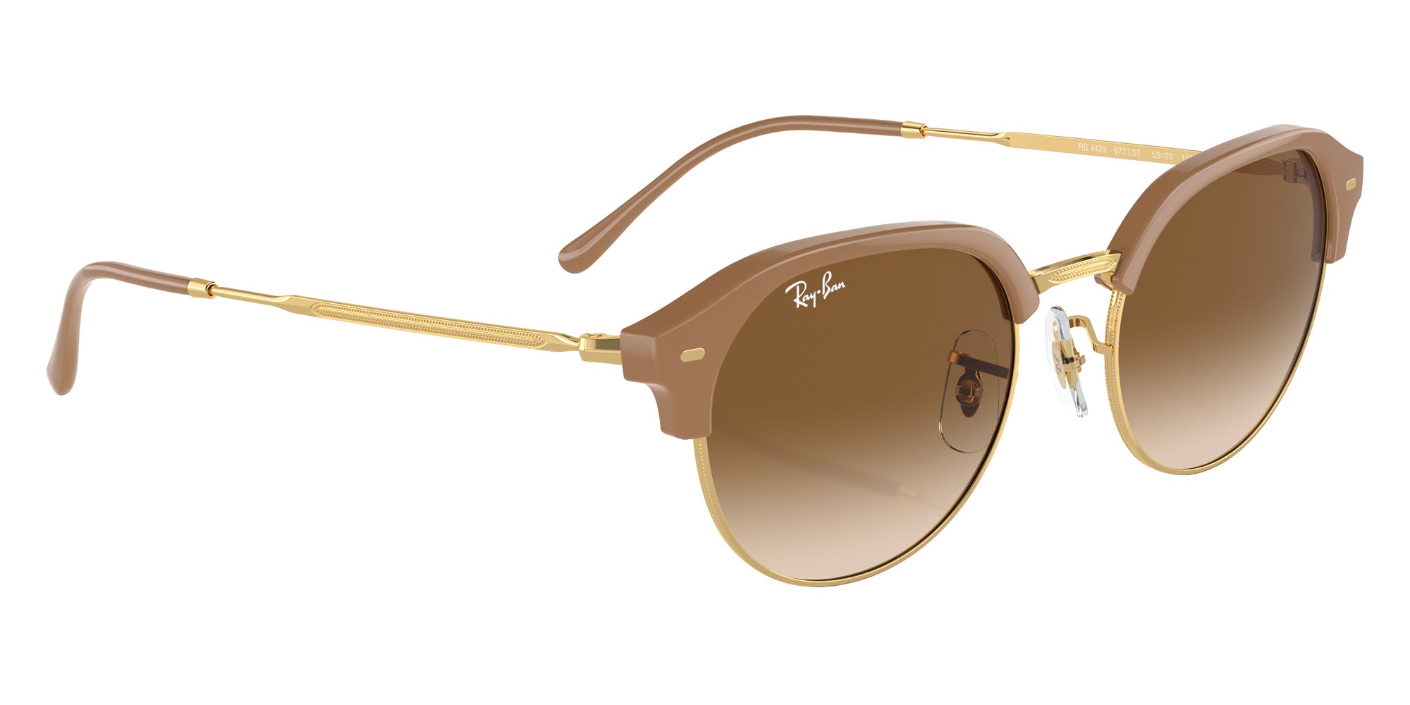 Ray-Ban® RB4429 RB4429 672151 55 Sunglasses - Gold