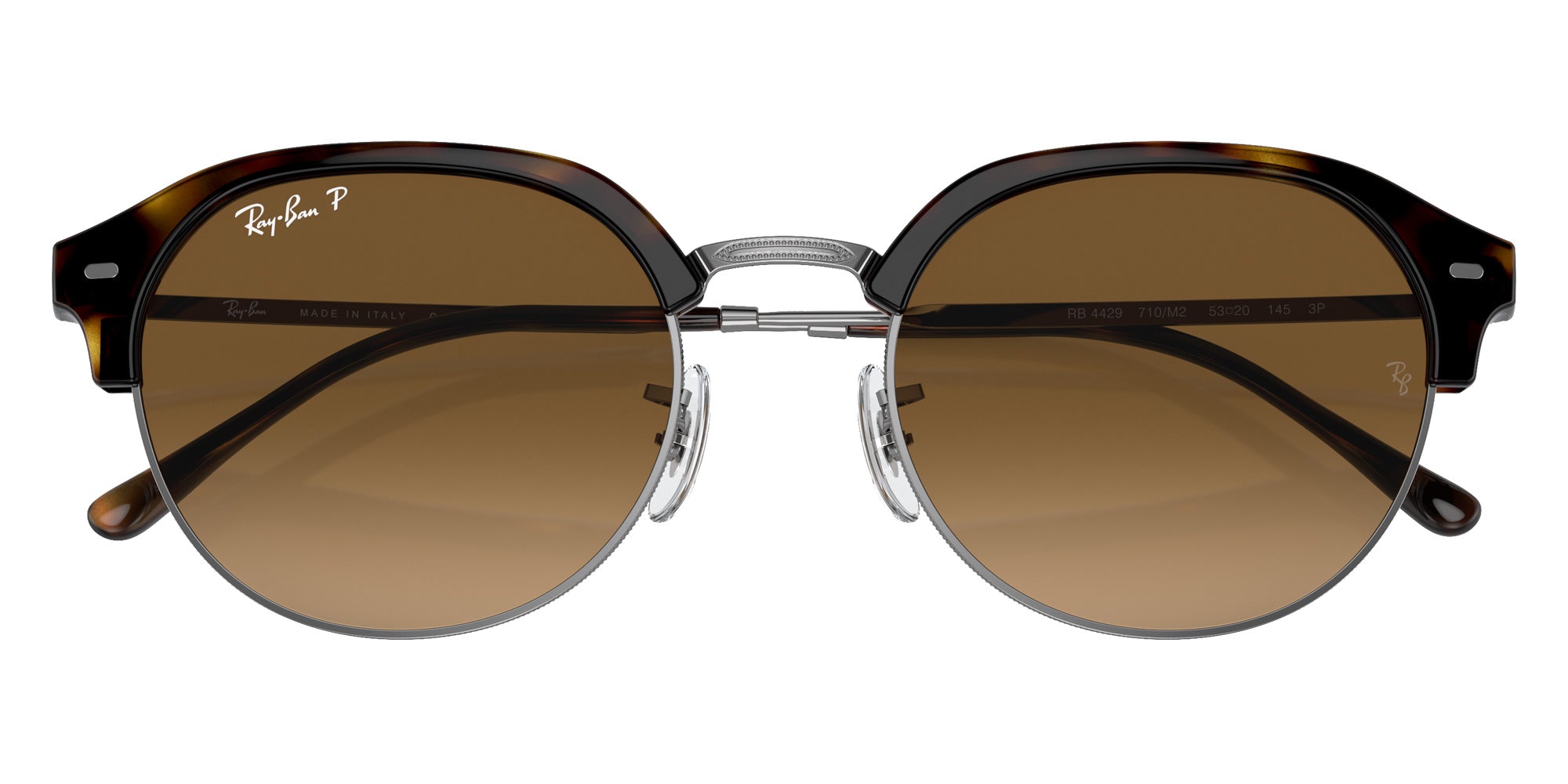 Ray-Ban® RB4429 RB4429 710/M2 55 Sunglasses - Gunmetal